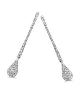 Naiomy oorringen zilver & zirconium