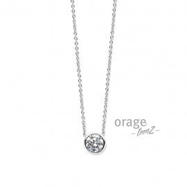 Orage Teenz  T670 ketting zilverT670 lengte 40-45 cm