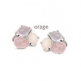 Al005 Orage ooringen zilver 