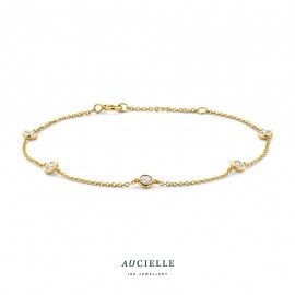 AA9001A
Armband YG 0.325ct (5*0.065ct) LGD 16+1+1cm