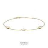 Aa0035c/18 Armband geelgoud 18ct 16.5+1+1cm