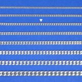 G60/55R  Ketting Zilver Gourmet schakel gerodiereerd 2.1mm Lengte 55cm