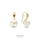 AE0212f Pareloorring 18ct parels 10-10.5 mm
