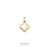 AH0169C  hanger 18ct geelgoud parelmoer