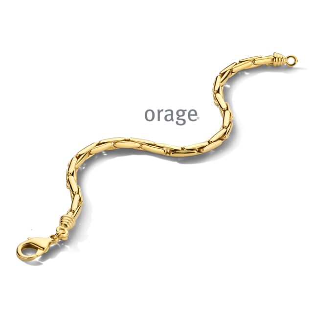 Orage armband verguld geel
