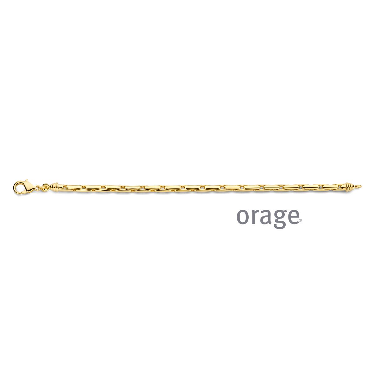 Orage armband verguld geel
