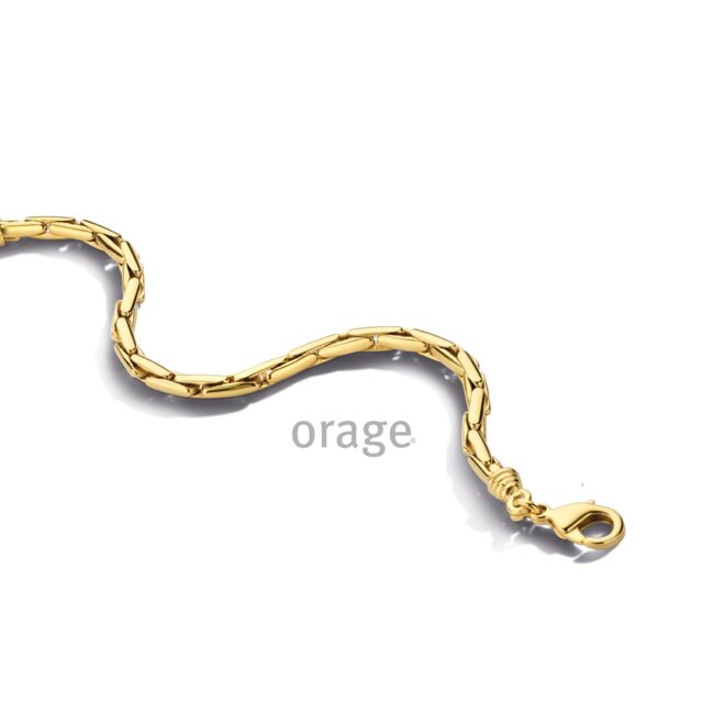 Orage armband verguld geel