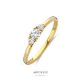 AR9022A
Ring YG trilogie rond LGD 0,300ct