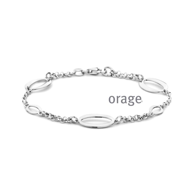 Orage armband  AW163 zilver 