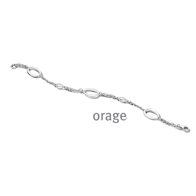 Orage armband  AW163 zilver 