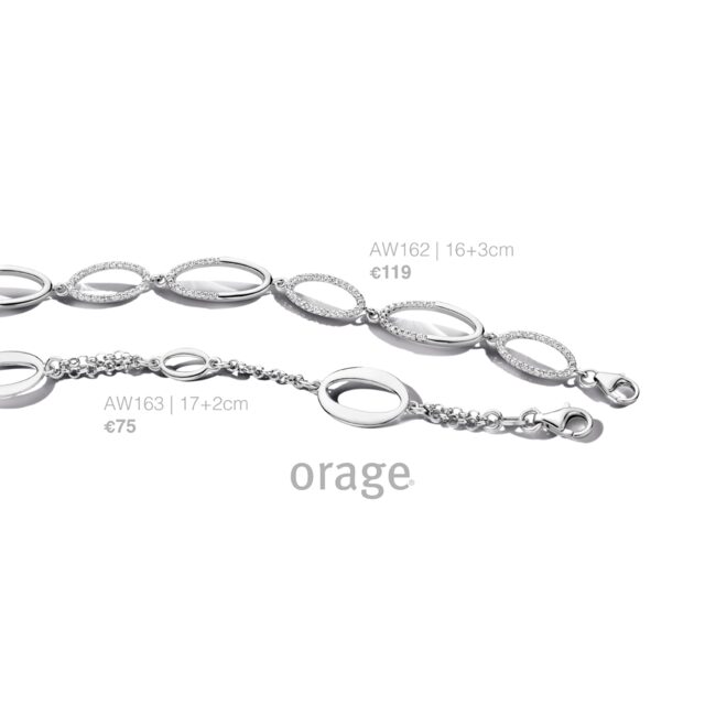 Orage armband  AW163 zilver 