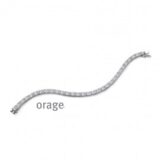 BB215 Armband zilver zirconium