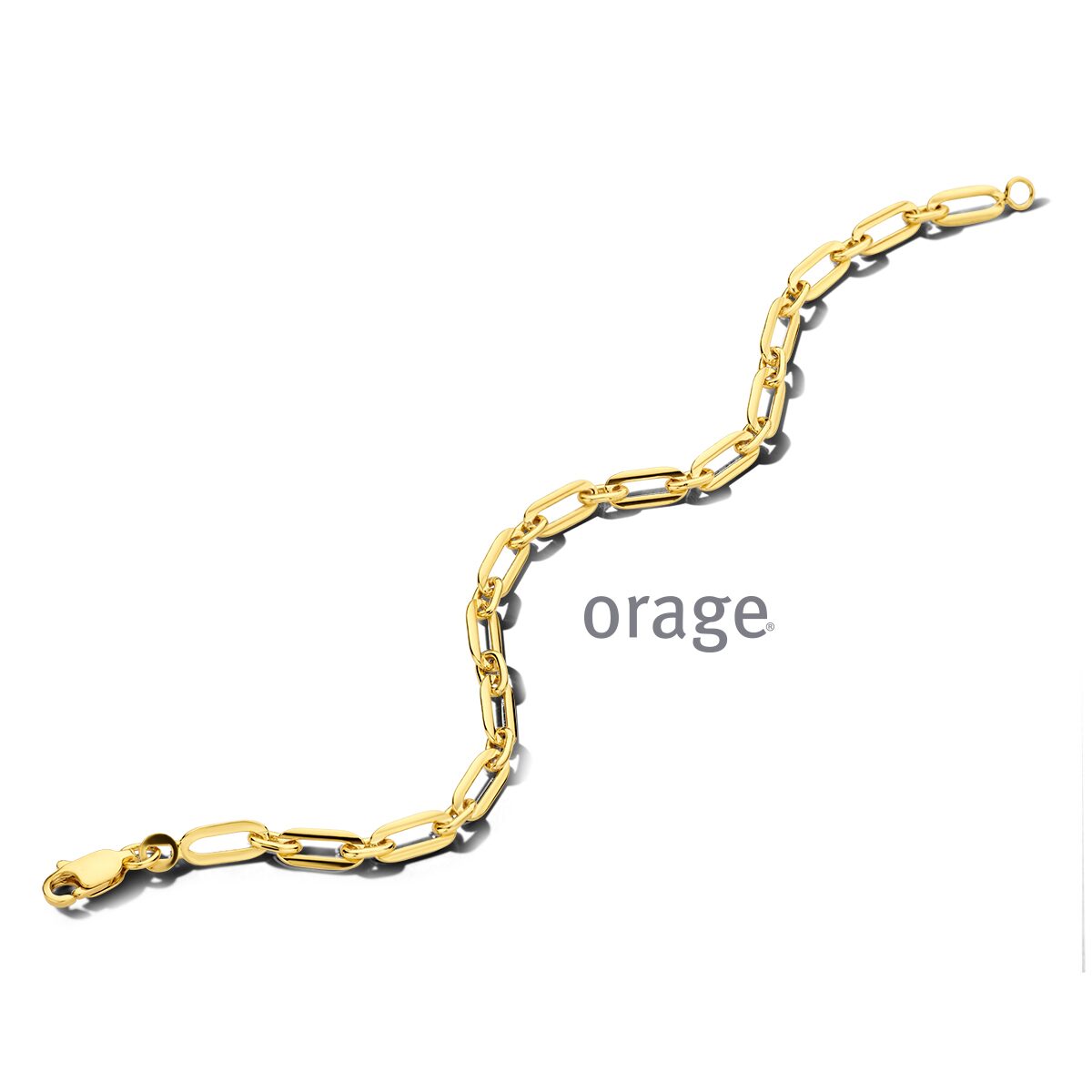 AT 327 Orage armband  verguld geel