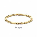 BB112/21 Armband staal geel heren
