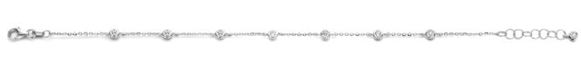 You and Me Armband AR1438WZ 18 ct witgoud met zirconium