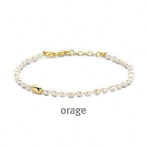BB154 Armband fwp verguld geel goud