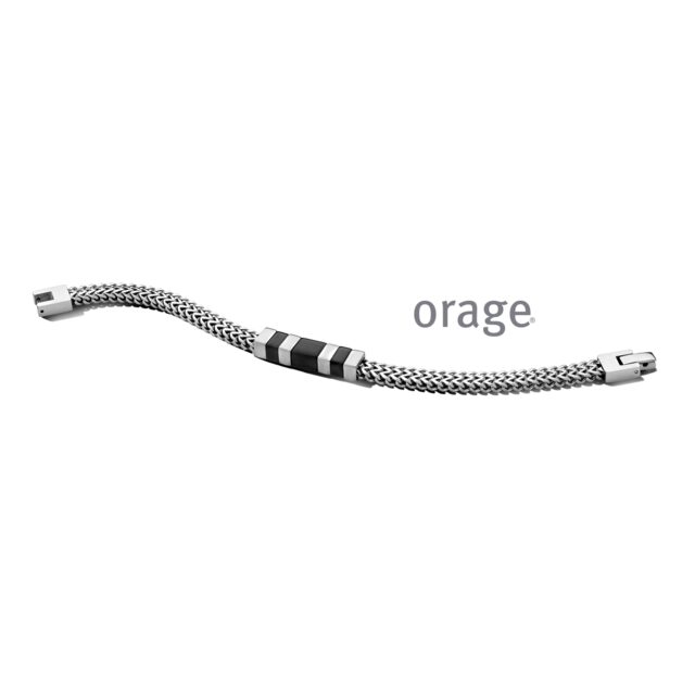 Armband identiteit staal gourmette aw145