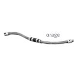 Armband identiteit staal gourmette aw145