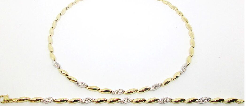 geelgouden armband 18ct briljanten 0.250ct 