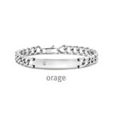 Orage AW152 armband heren staal