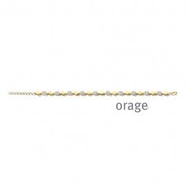 BB328 Armband geel zirconium