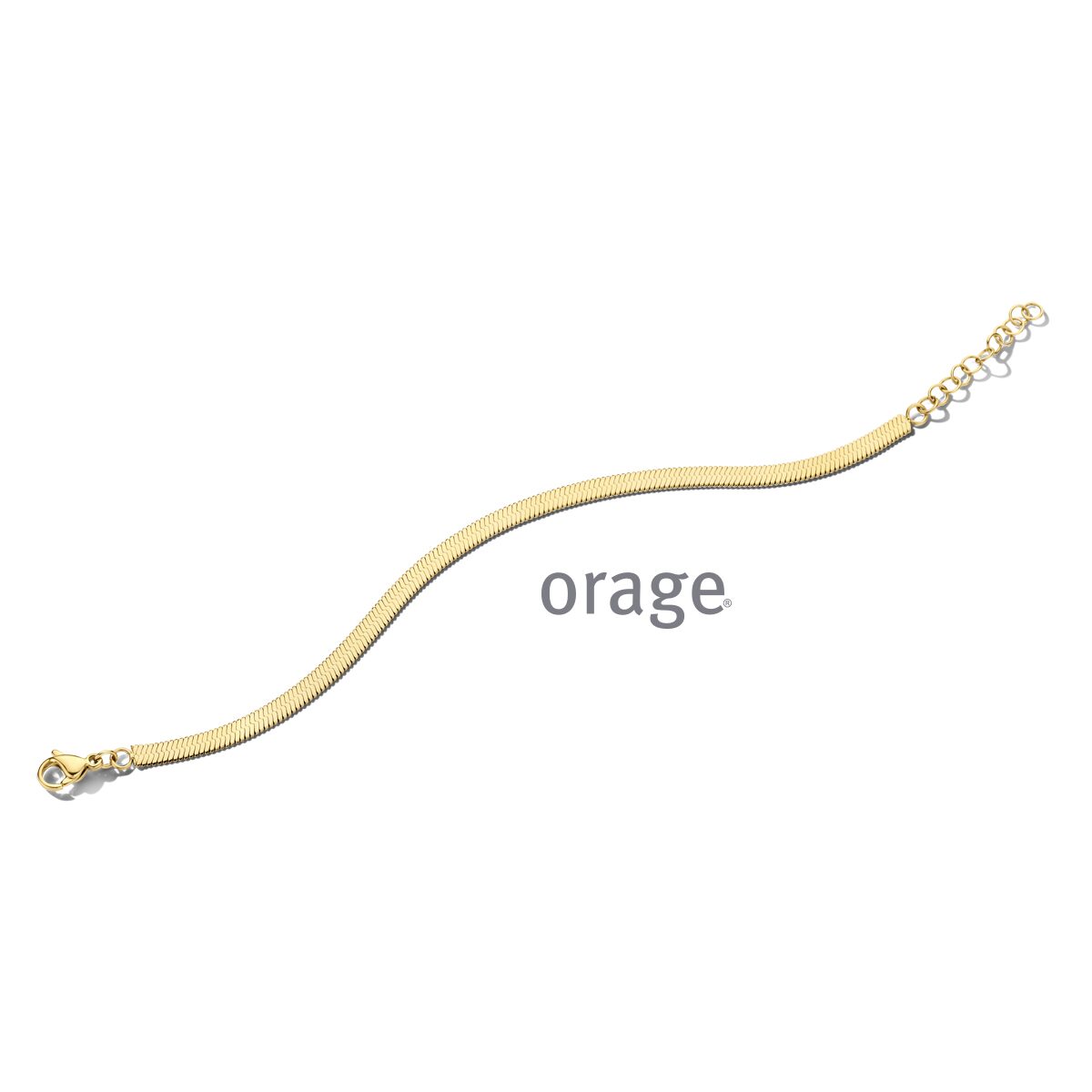 Orage aw124 staal geel lengte 17+3cm