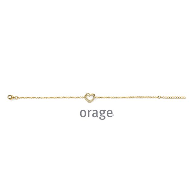 Orage armband verguld geel