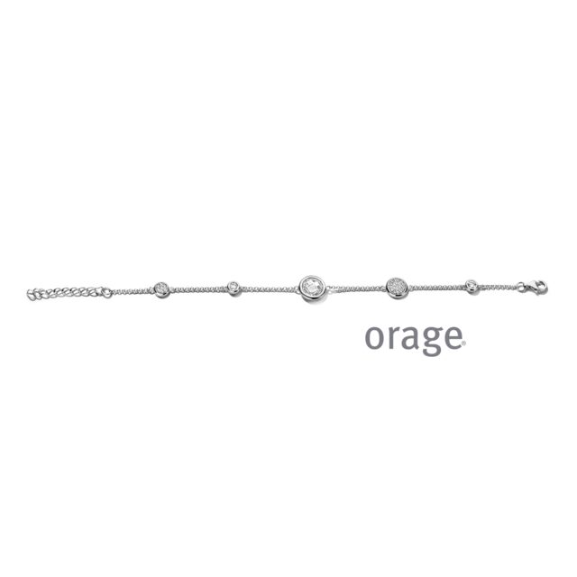Orage armband AW177 zilver