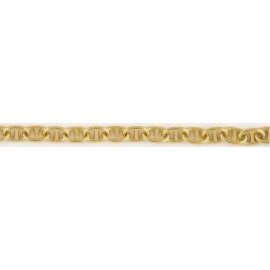Armband 8mm verguld geel goud 