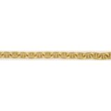Armband 8mm verguld geel goud