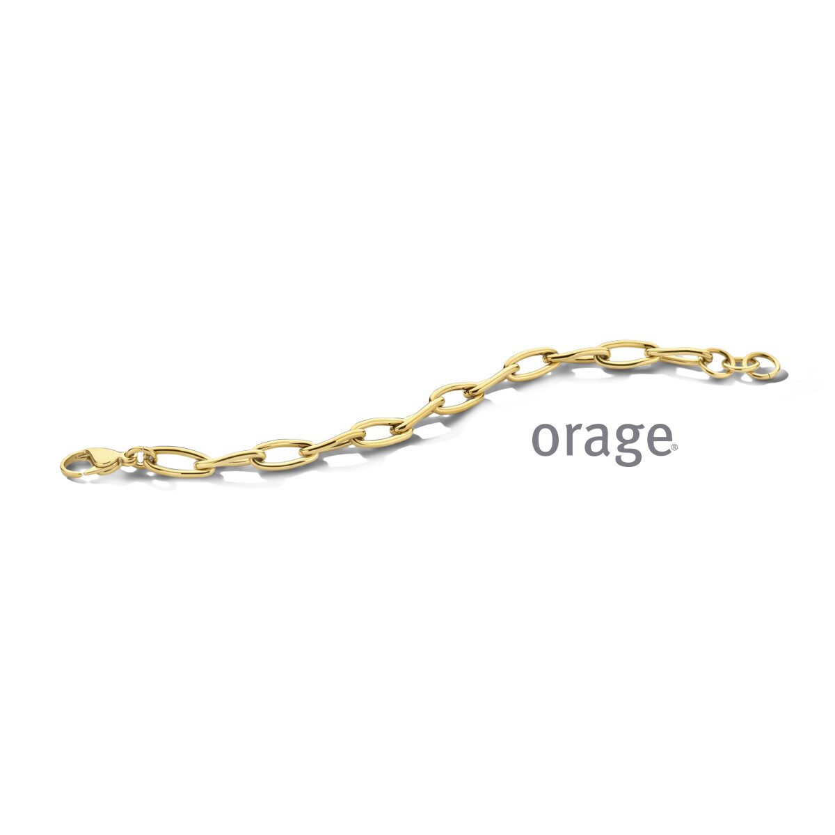 Armband AW115 staal geel