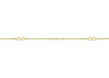 v1748 Armband infinity 18ct feelgoud