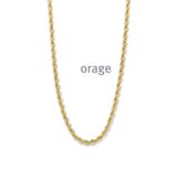 Orage ketting staal geel AW121