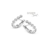 Orage Teenz creool zilver