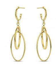 You and Me oorslingers 18ct  50.5 x 13.5 mm