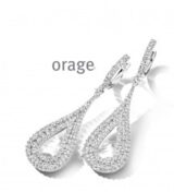 Orage oorslingers met zirconium