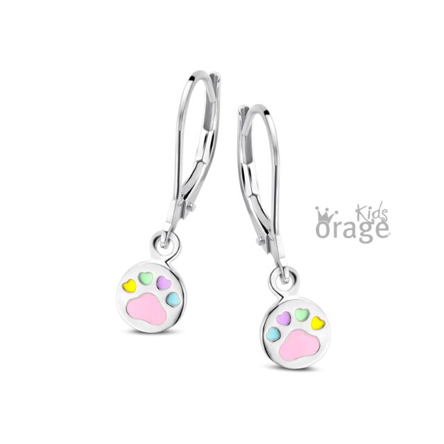 Orage Kids oorring poot multi color