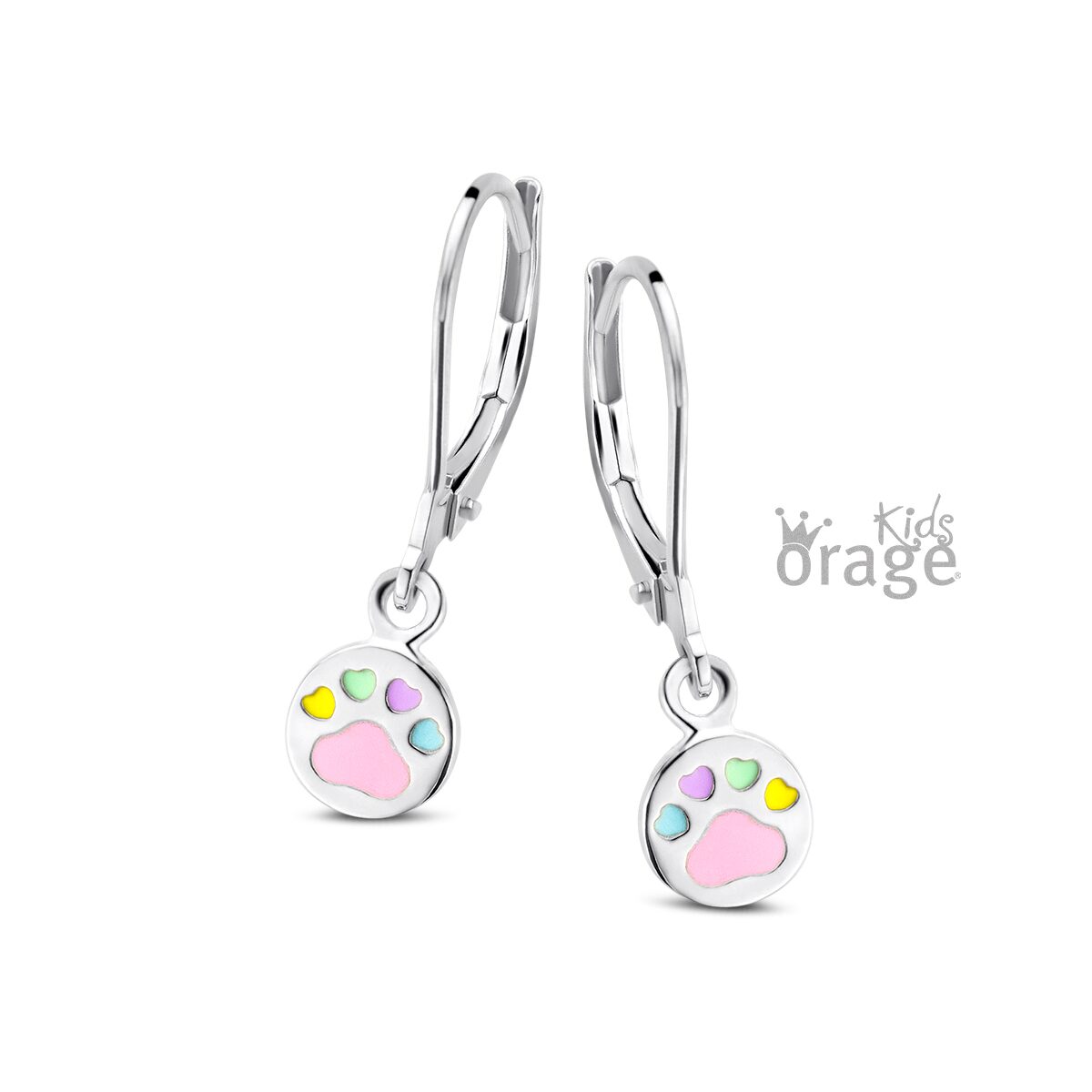 Orage Kids oorring poot multi color