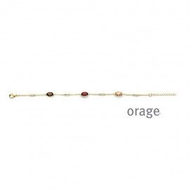 BA103 Armband verguld geel