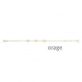 BA133 Armband verguld geel