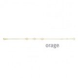 BA133 Armband verguld geel