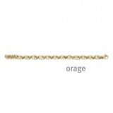 BA135 Armband staal geel