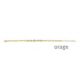 BA017 Armband verguld geel