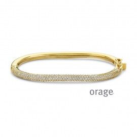 BA024 Armband verguld geel
