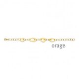 BA336 Armband verguld geel goud