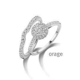 BA072 zilver ringen zirconium maat 50-58