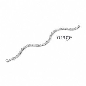BA329 Armband 925 rh cz (V/28)