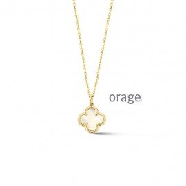BA129 Ketting verguld geel