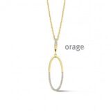 BA115 Ketting verguld geel