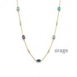 BA125 Ketting verguld geel
